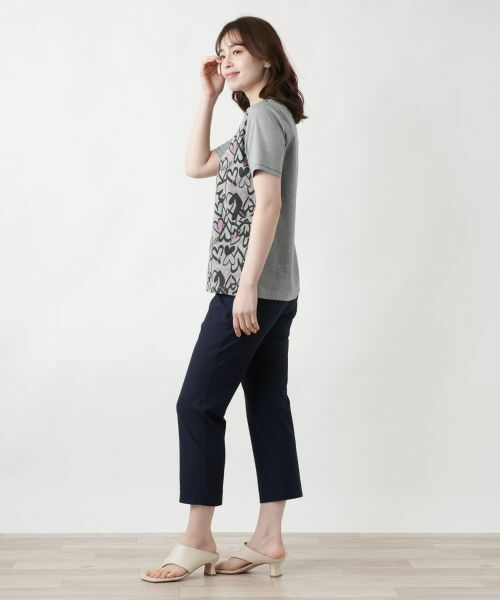 Leilian / レリアン カットソー | プリントカットソー【MUSE BY ROCHAS Premiere】 | 詳細2