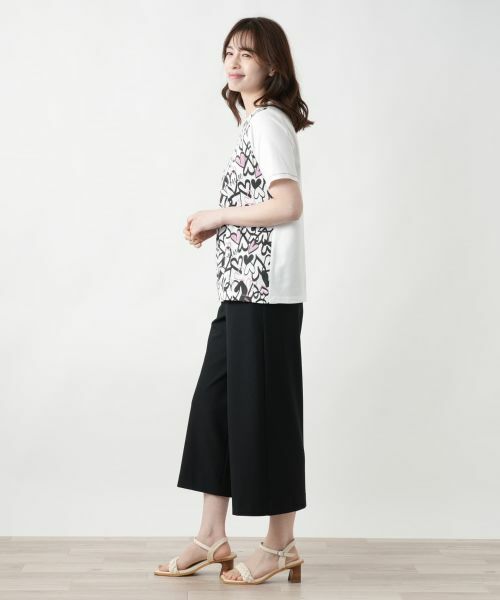 Leilian / レリアン カットソー | プリントカットソー【MUSE BY ROCHAS Premiere】 | 詳細5