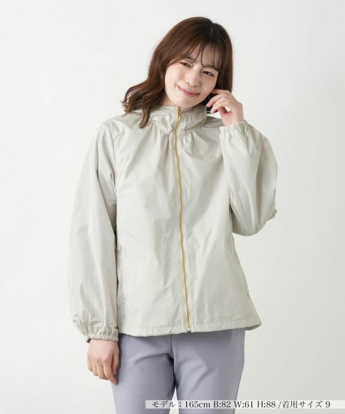 Leilian / レリアン テーラードジャケット | フーデッドジャケット(ライトベージュ)