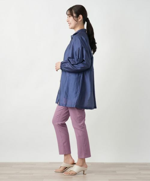 Leilian / レリアン シャツ・ブラウス | ドロストチュニックブラウス | 詳細5