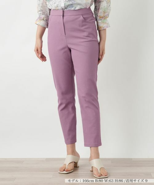 Leilian/レリアン クロップドパンツ レッド 11(L) Leilian/レリアン クロップドパンツ レッド 11(L)