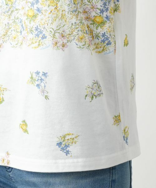 Leilian / レリアン カットソー | プリントクルーネックカットソー | 詳細13