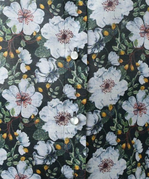 Leilian / レリアン シャツ・ブラウス | プリントバンドカラーブラウス | 詳細12