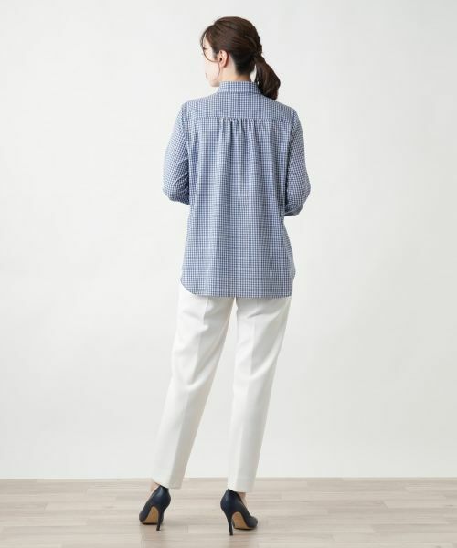 Leilian / レリアン シャツ・ブラウス | チェックブラウス | 詳細3