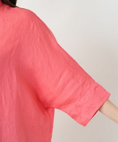 Leilian / レリアン シャツ・ブラウス | ボクシードルマンブラウス【ROSSO35】 | 詳細12