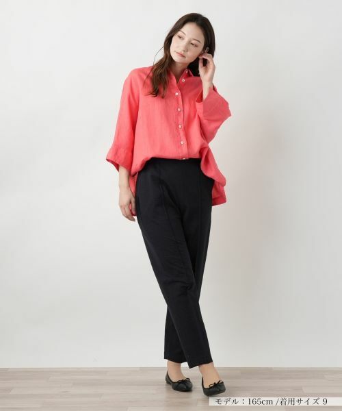 Leilian / レリアン シャツ・ブラウス | ボクシードルマンブラウス【ROSSO35】 | 詳細4