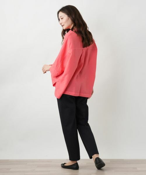 Leilian / レリアン シャツ・ブラウス | ボクシードルマンブラウス【ROSSO35】 | 詳細6