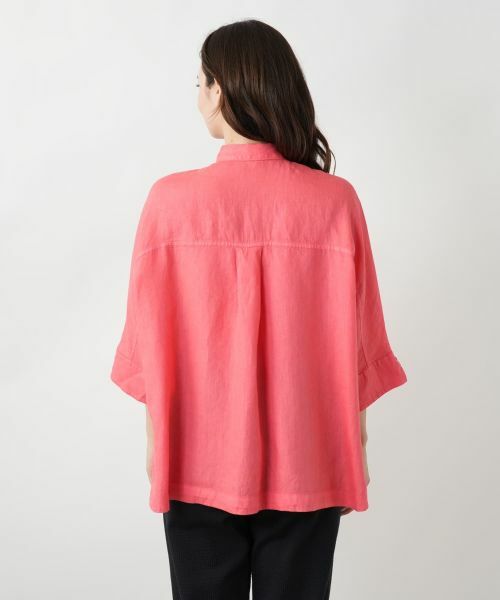 Leilian / レリアン シャツ・ブラウス | ボクシードルマンブラウス【ROSSO35】 | 詳細9
