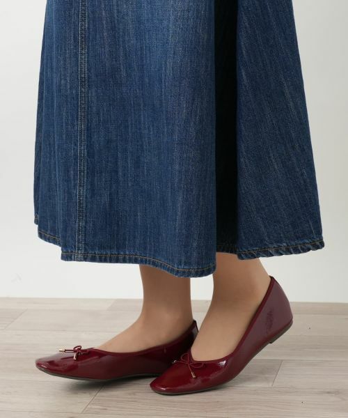 Leilian / レリアン ミニ・ひざ丈スカート | デニムフレアスカート【L JEANS】 | 詳細12