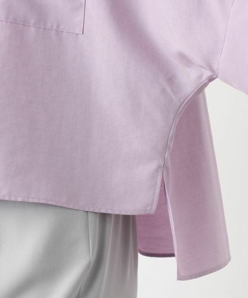 Leilian / レリアン シャツ・ブラウス | 比翼バンドカラーブラウス【Leilian WHITE LABEL】 | 詳細16
