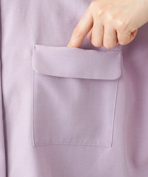 Leilian / レリアン シャツ・ブラウス | 比翼バンドカラーブラウス【Leilian WHITE LABEL】 | 詳細18