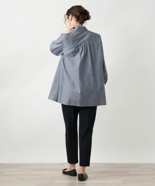 Leilian / レリアン シャツ・ブラウス | 刺繍ギャザーブラウス【Leilian WHITE LABEL】 | 詳細15