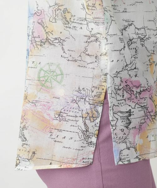 Leilian / レリアン シャツ・ブラウス | プリントフリルブラウス | 詳細10