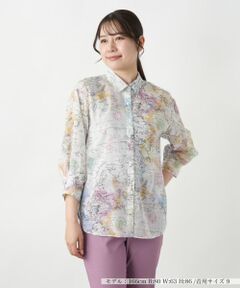 Leilian / レリアン シャツ・ブラウス | プリントブラウス