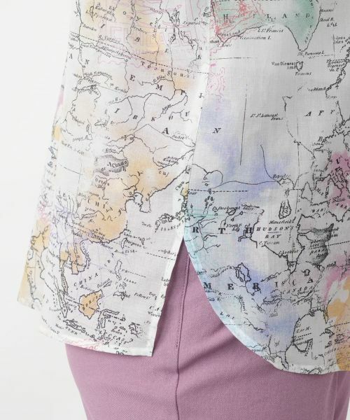 Leilian / レリアン シャツ・ブラウス | プリントブラウス | 詳細11