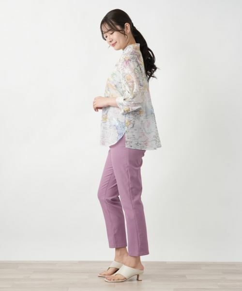 Leilian / レリアン シャツ・ブラウス | プリントブラウス | 詳細2