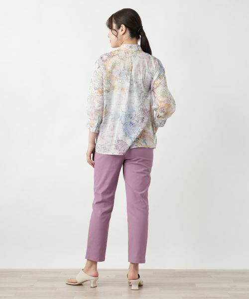 Leilian / レリアン シャツ・ブラウス | プリントブラウス | 詳細3