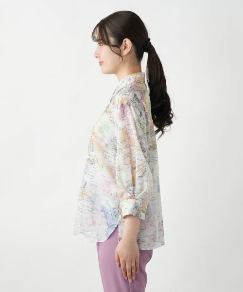 Leilian / レリアン シャツ・ブラウス | プリントブラウス | 詳細5
