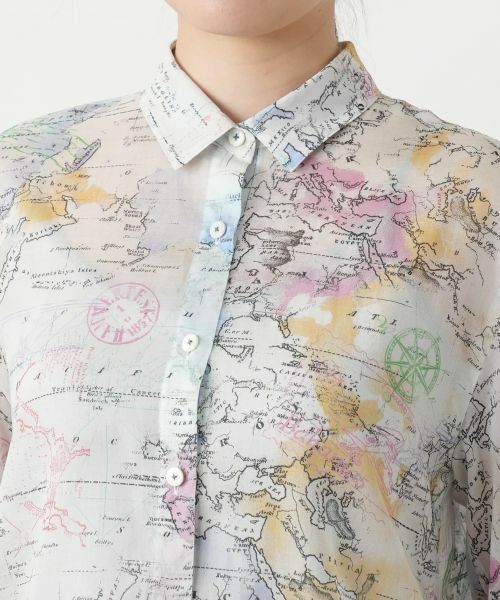 Leilian / レリアン シャツ・ブラウス | プリントブラウス | 詳細7