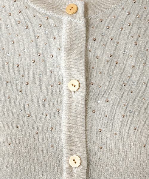 Leilian / レリアン カーディガン・ボレロ | ラメカーディガン【Leilian WHITE LABEL】 | 詳細14