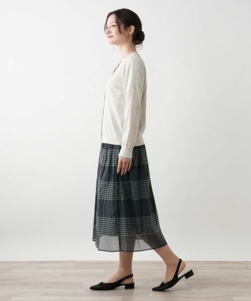 Leilian / レリアン カーディガン・ボレロ | ラメカーディガン【Leilian WHITE LABEL】 | 詳細5