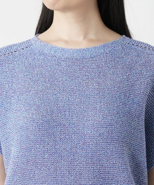 Leilian / レリアン テーラードジャケット | ラメニットベスト【Leilian WHITE LABEL】 | 詳細10