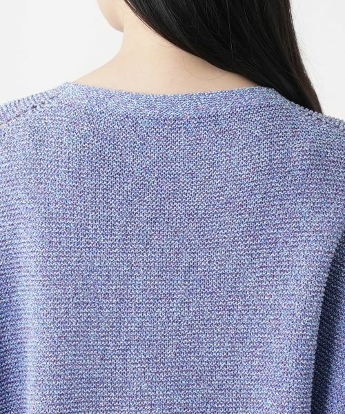 Leilian / レリアン テーラードジャケット | ラメニットベスト【Leilian WHITE LABEL】 | 詳細11