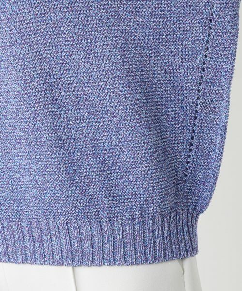 Leilian / レリアン テーラードジャケット | ラメニットベスト【Leilian WHITE LABEL】 | 詳細13