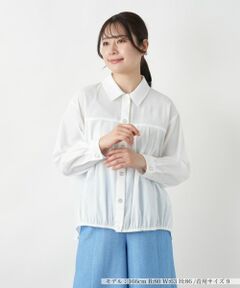 Leilian / レリアン シャツ・ブラウス | タックブラウス