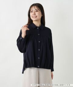 Leilian / レリアン シャツ・ブラウス | タックブラウス