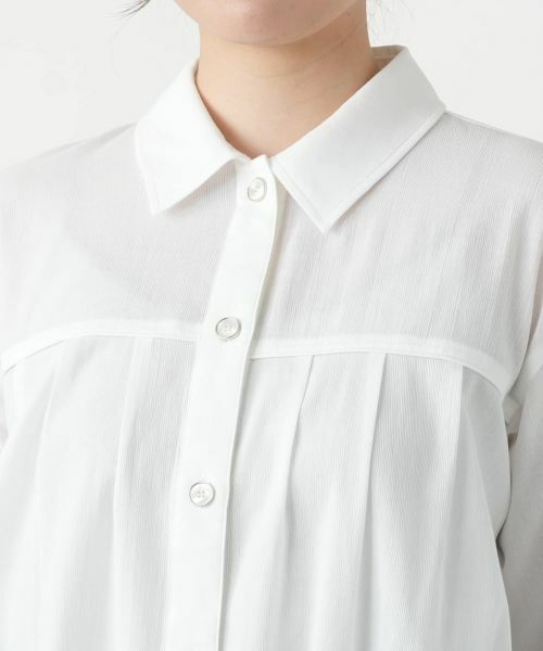 Leilian / レリアン シャツ・ブラウス | タックブラウス | 詳細10