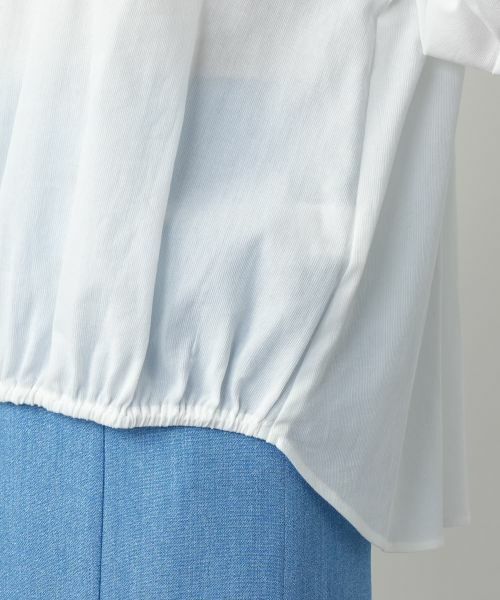 Leilian / レリアン シャツ・ブラウス | タックブラウス | 詳細14