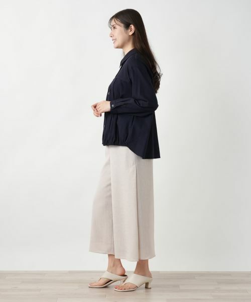 Leilian / レリアン シャツ・ブラウス | タックブラウス | 詳細2