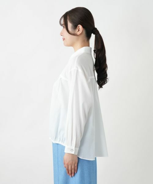 Leilian / レリアン シャツ・ブラウス | タックブラウス | 詳細8