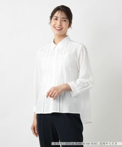 Leilian / レリアン シャツ・ブラウス | 透かしレースブラウス【Leilian WHITE LABEL】