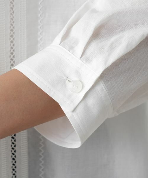 Leilian / レリアン シャツ・ブラウス | 透かしレースブラウス【Leilian WHITE LABEL】 | 詳細15