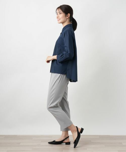 Leilian / レリアン シャツ・ブラウス | 透かしレースブラウス【Leilian WHITE LABEL】 | 詳細2