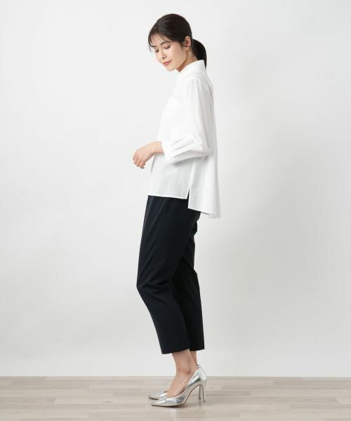 Leilian / レリアン シャツ・ブラウス | 透かしレースブラウス【Leilian WHITE LABEL】 | 詳細5