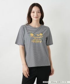 Leilian / レリアン Tシャツ | ナローボーダーTシャツ【Leilian WHITE LABEL】
