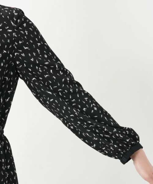 Leilian / レリアン ドレス | プリントフレアワンピース【Leilian WHITE LABEL】 | 詳細13