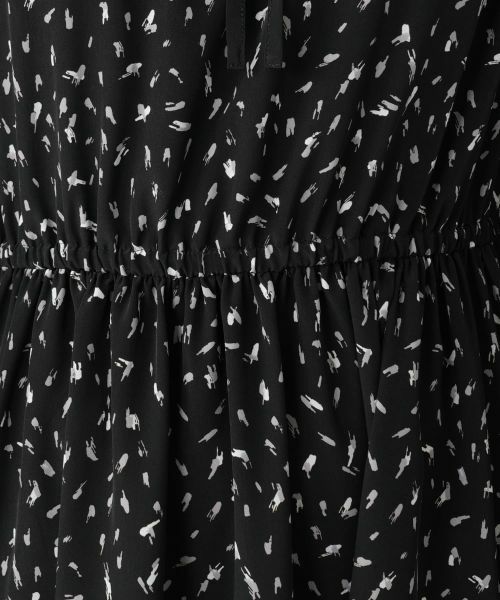 Leilian / レリアン ドレス | プリントフレアワンピース【Leilian WHITE LABEL】 | 詳細16