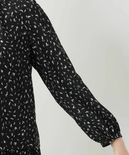 Leilian / レリアン シャツ・ブラウス | プリントクルーネックブラウス【Leilian WHITE LABEL】 | 詳細12