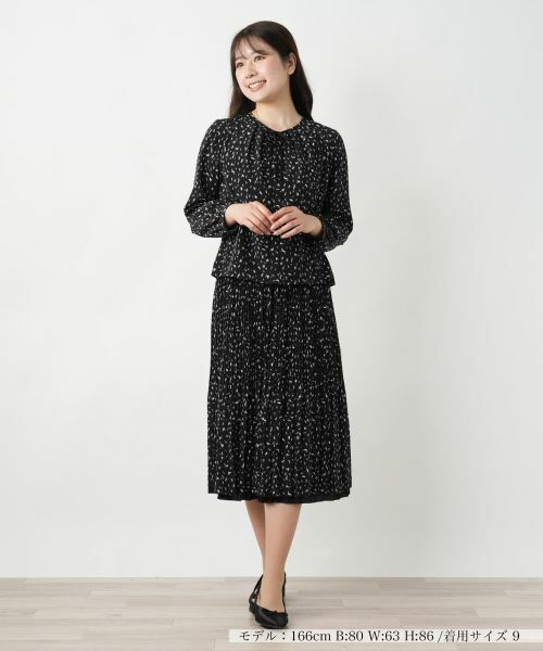 Leilian / レリアン シャツ・ブラウス | プリントクルーネックブラウス【Leilian WHITE LABEL】 | 詳細4