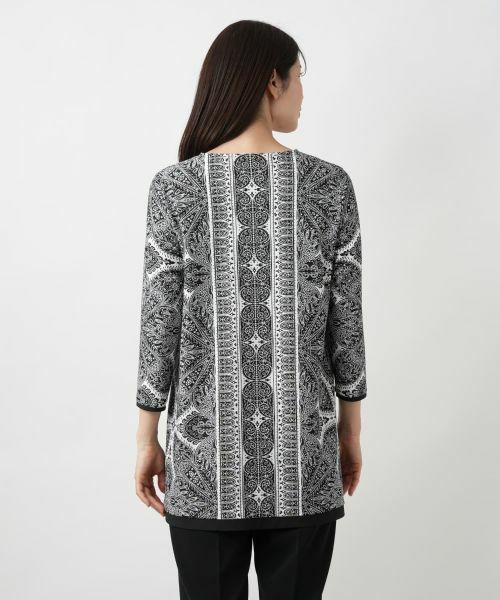 Leilian / レリアン シャツ・ブラウス | ペイズリーブラウス【Leilian WHITE LABEL】 | 詳細9