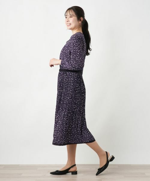 Leilian / レリアン ロング・マキシ丈スカート | リバーシブルプリーツスカート【Leilian WHITE LABEL】 | 詳細2