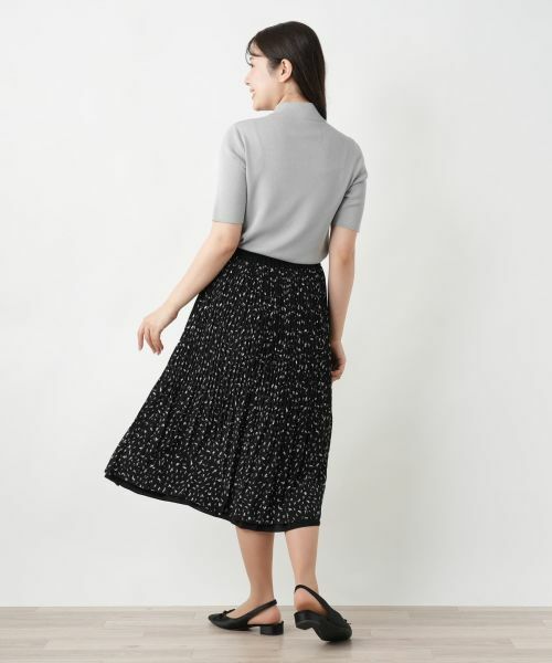 Leilian / レリアン ロング・マキシ丈スカート | リバーシブルプリーツスカート【Leilian WHITE LABEL】 | 詳細9