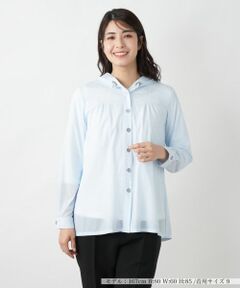 Leilian / レリアン シャツ・ブラウス | フーデッドブラウス【Leilian WHITE LABEL】