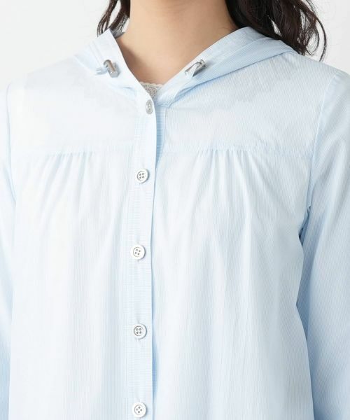 Leilian / レリアン シャツ・ブラウス | フーデッドブラウス【Leilian WHITE LABEL】 | 詳細10