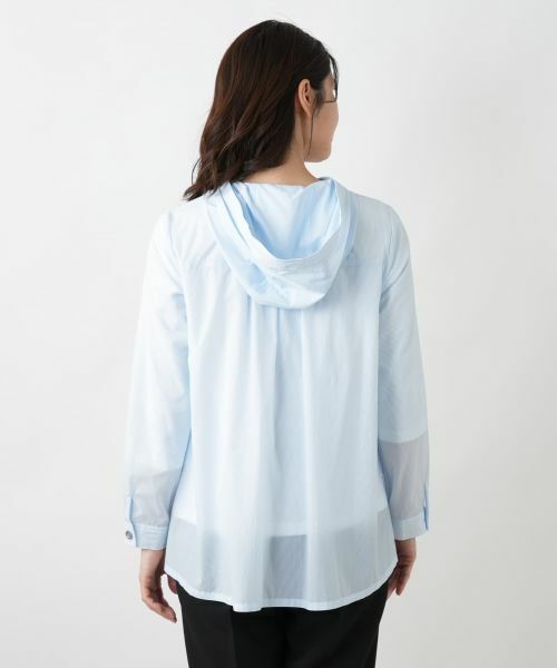 Leilian / レリアン シャツ・ブラウス | フーデッドブラウス【Leilian WHITE LABEL】 | 詳細9