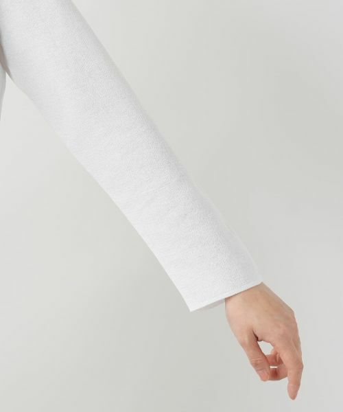 Leilian / レリアン テーラードジャケット | ニットジャケット | 詳細12